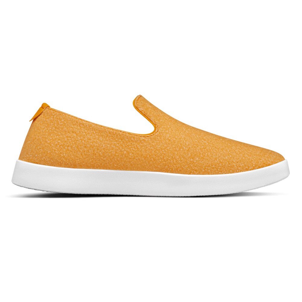 Allbirds Women\'s Slip-Ons Yellow - Wool Loungers - 24897UFWP